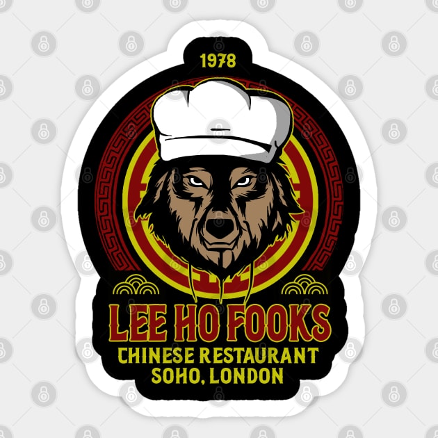 Lee Ho Fooks Chinese Restauran 1978 Sticker by onyxicca liar